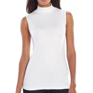 Croft & Barrow | Mockneck Tank Top